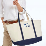 MONOGRAM CANVAS LARGE TOTE BAG