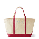 MONOGRAM CANVAS LARGE TOTE BAG