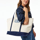 MONOGRAM CANVAS LARGE TOTE BAG