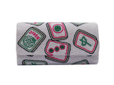BEADED MAHJONG CLUTCH