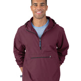 MONOGRAM MAROON ADULT  RAIN PULLOVER