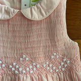 SMOCKED PINK S'LESS DRESS