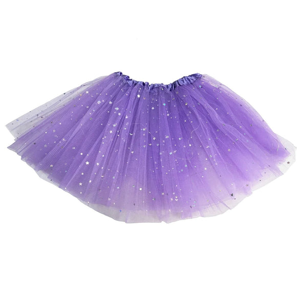 MARDI GRAS KIDS LIGHT UP PURPLE TUTU