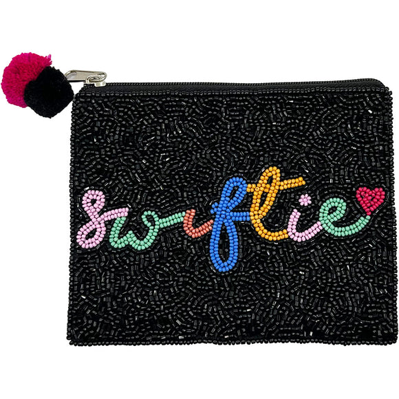 SWIFTIE BEADED POUCH