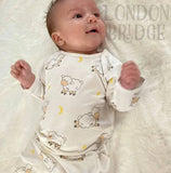 LAYETTE LOVIE THE LAMB PRINT GOWN