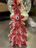CLAY RIBBON CANDY TREE ORNAMENT
