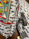 EMBROIDERED MONOGRAM VROOM BACKPACK