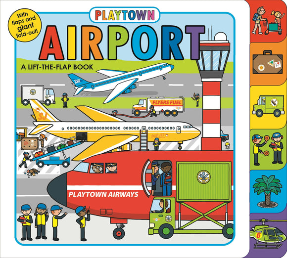 AIRPORT  LIFT THE FLAP BOARD BOOK