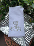 EMBROIDERED TERRY HAND TOWEL