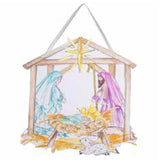 HOLY FAMILY DOOR HANGER