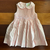 SMOCKED PINK S'LESS DRESS