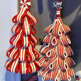 CLAY RIBBON CANDY TREE ORNAMENT