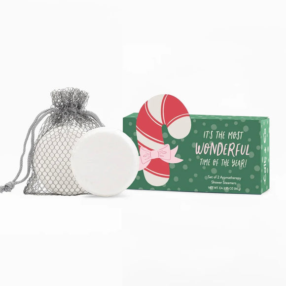 CANDY CANE SHOWER STEAMER GIFT SET