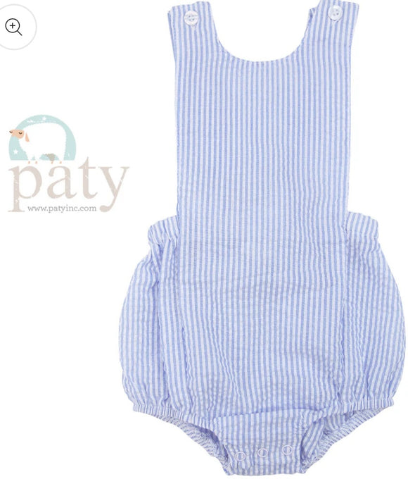 MONOGRAM PATY SEERSUCKER BUBBLE or SUNSUIT