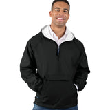 LINED MONOGRAM BLACK ADULT PULLOVER