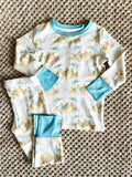 Nativity Two Piece Pajama Pants Set: 18-24M