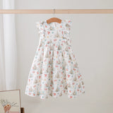 SANDCASTLE DRESS PRINTED MUSLIN