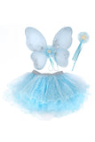 IRIDESCENT CELESTRIAL FAIRY WINGS, TUTU, AND WAND