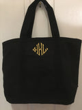 MONOGRAM CANVAS LARGE TOTE BAG