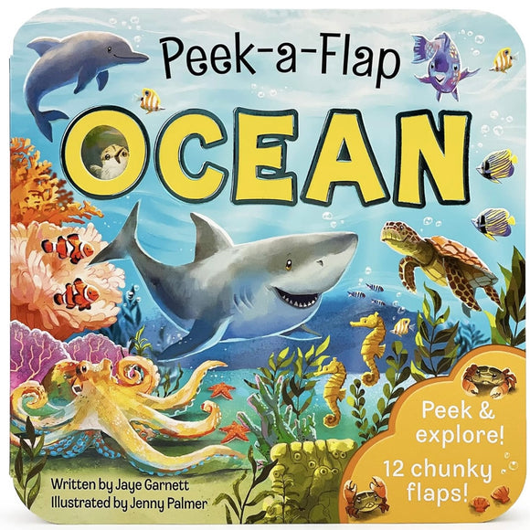 PEEK A FLAP OCEAN BOARD BOOK