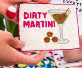 BEADED DIRTY MARTINI POUCH