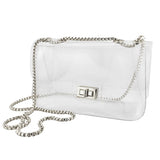 GAME DAY CONVERTIBLE CROSSBODY BAG silver hardware