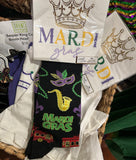 MARDI GRAS KIDS SOCKS