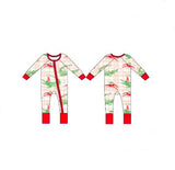 GATOR/CRAWISH CHRISTMAS ZIPPER ONESIE