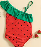 WATERMELON PRINT 1PC SWIM SUIT