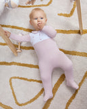 PETITE HEARTS PINTUCK FOOTIE