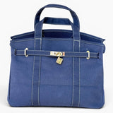 CANVAS BOATKIN SOLID NAVY Delivery July 15th, 2026