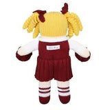 MS STATE CHEERLEADER KNIT DOLL