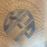 MONOGRAM COTTON QUILT BABY BLANKET