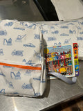 EMBROIDERED MONOGRAM DIG IT BACKPACK
