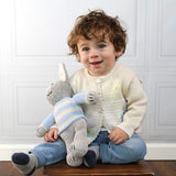 KNIT CARDIGAN WITH BUNNIES