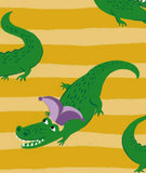 MARDI GRAS GATORS ZIP PJS