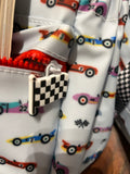 EMBROIDERED MONOGRAM VROOM BACKPACK