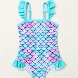 MERMAID PRINT 1PC SWIM SUIT