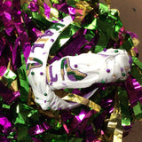 MARDI GRAS IRIS HEADBAND