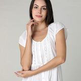 EMBROIDERED LADIES LONG NIGHTGOWN