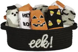 HALLOWEEN JACK O’LANTERN BABY SOCKS BY MUD PIE