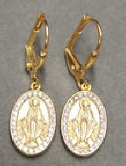 EARRINGS RHINESTONE MARY