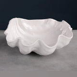VIDA OCEAN SHELL LARGE BOWL WHITE