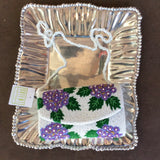 BEADED CLUTCH HYDRANGEA
