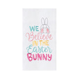 BELIEVE IN THE EASTER BUNNY KITCHEN TOWEL