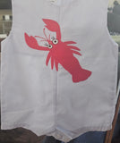 CRAWFISH APPLIQUE JOHN JOHN