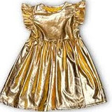METALLIC GOLD DRESS