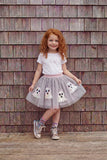 GLAM GHOST TUTU SIZE 4-6