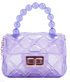 MINI JELLY GIRLS PURSE LAVENDAR