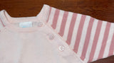 LAYETTE GOWN BABY PINK FINE GUAGE KNIT by PATY